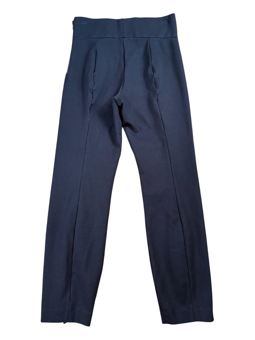 Good American Black Ponte Boss Leggings with Zipper Front Ankles. Size 3 - Picture 2 of 7